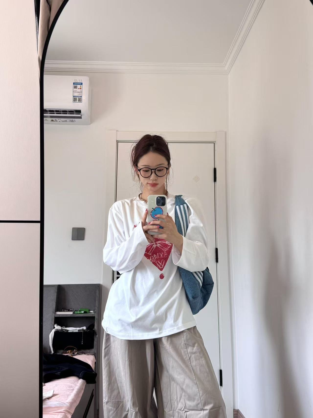 Vapetix M-2XL High-quality【21-ply pure cotton 220g (combed tight)】new spring and autumn long-sleeved women's prin – Bild 3