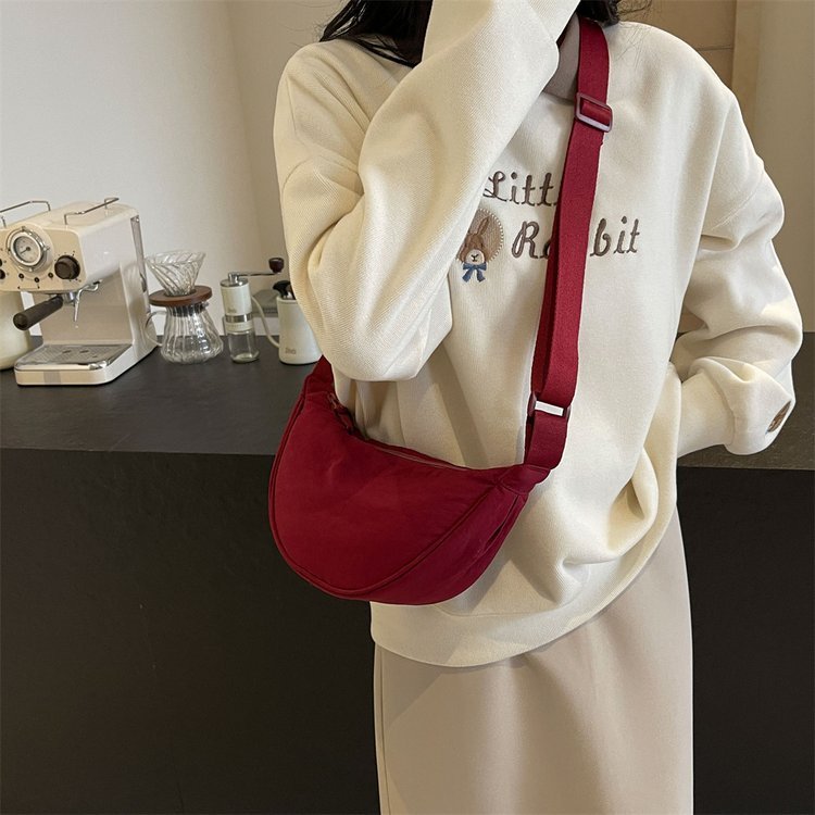 Vapetix One size fits all-One size fits all Simple lightweight small bag women's crossbody bag nylon dumpling bag women's versatile shoulder ba – Bild 3