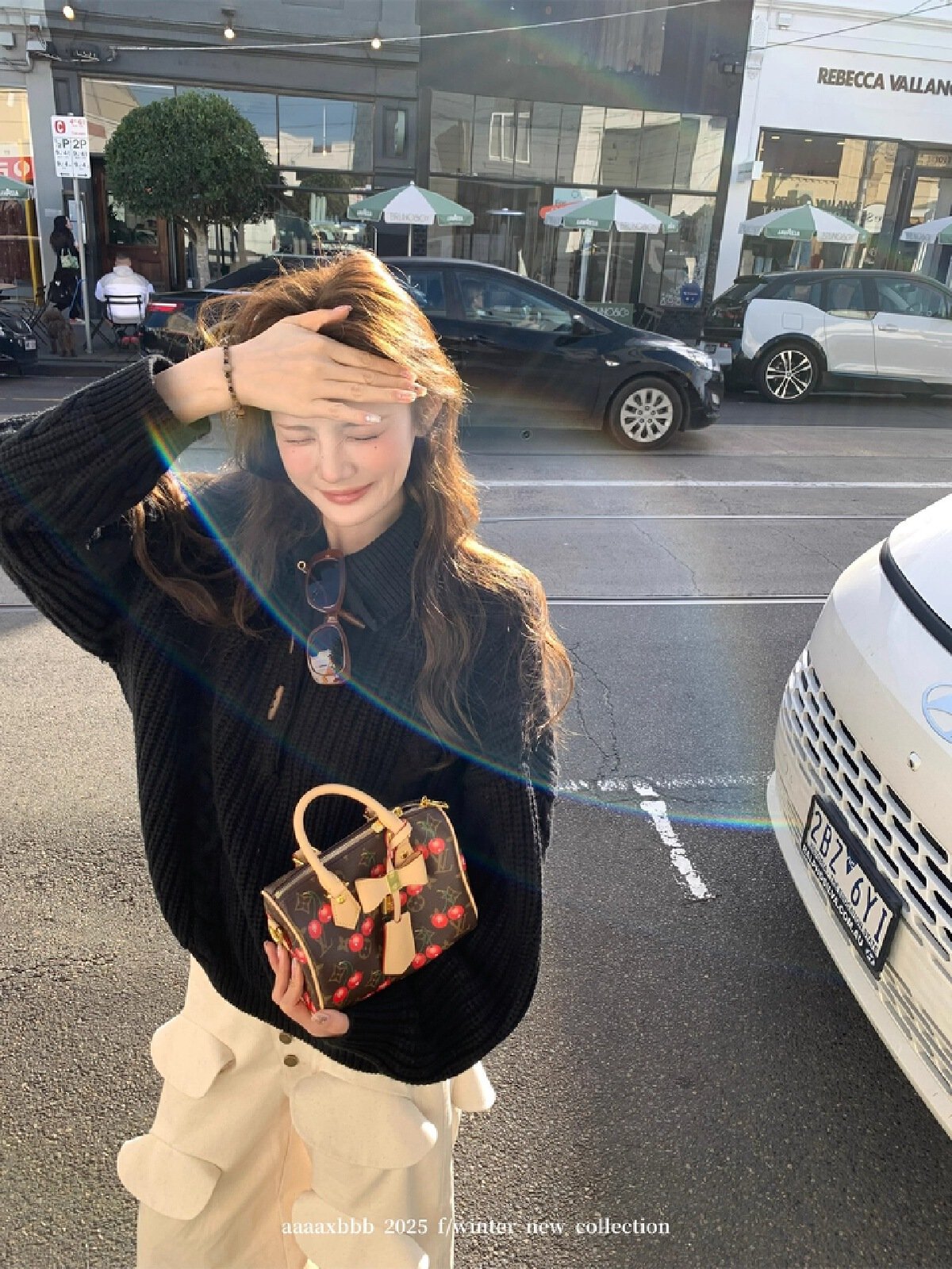 Vapetix Free Size-Free Size aaaaxbbb Jeju Orange Wine, Cane Sugar Knitted Sweater Hooded Button High Collar 2way Casual Korean – Bild 5