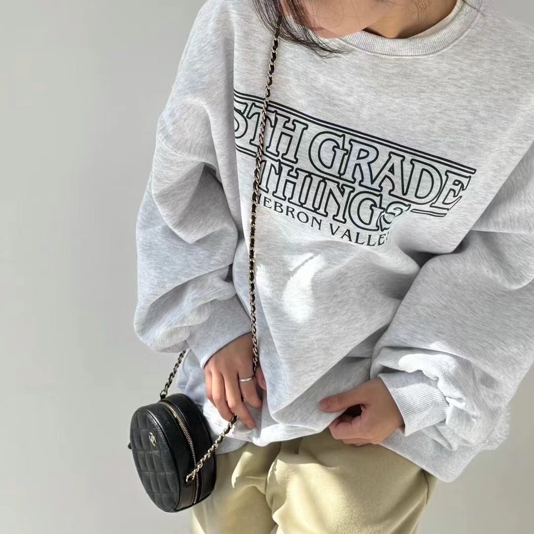 Vapetix M-2XL Korean new style hoodie, 320g of cotton blend with milk silk, 420g of silver fox fur, round neck lo – Bild 2