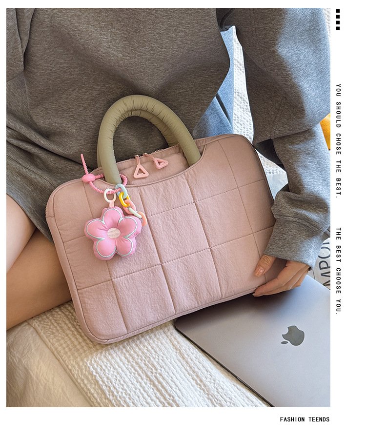 Vapetix With accessories-Without accessories 2025 Fashion Handheld Square Makeup Bag with Large Capacity Portable Storage Bag Travel Storage Bag – Bild 2