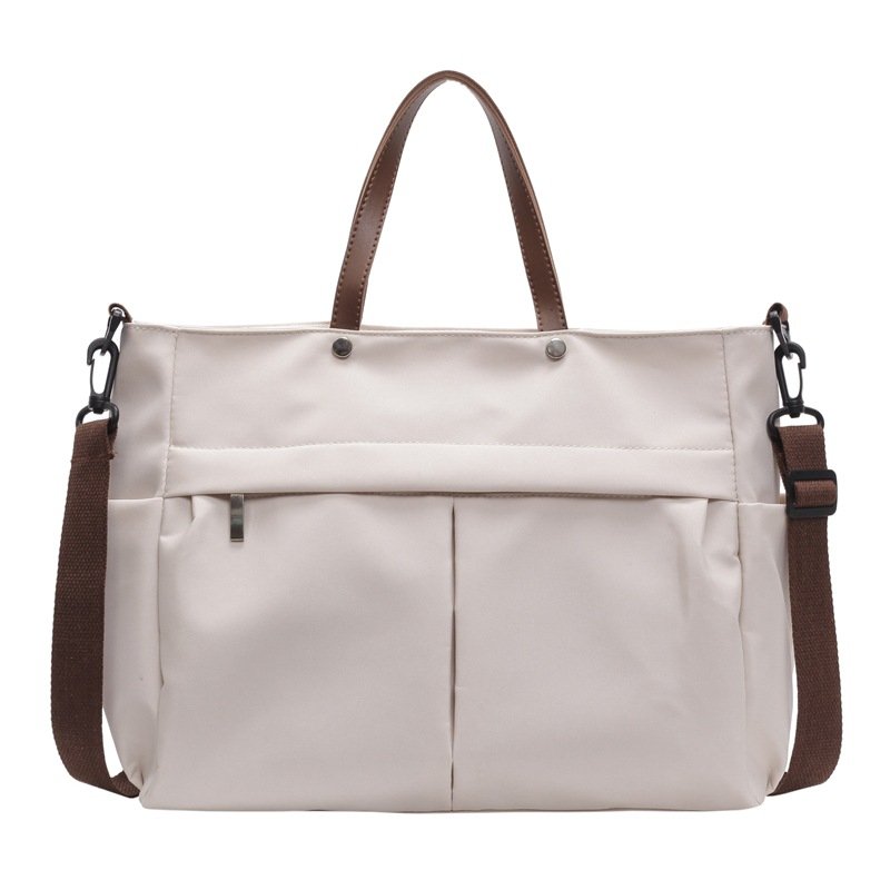 Vapetix Free Size-Free Size Nylon Single Strap Bag, Casual and Versatile Tote Bag, Korean Style Simple Large Capacity Women's B – Bild 3