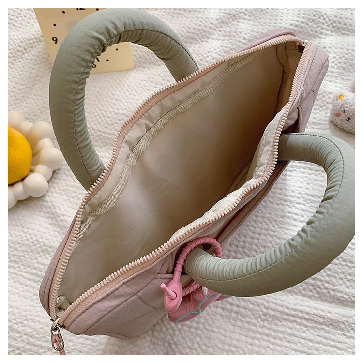 Vapetix With accessories-Without accessories 2025 Fashion Handheld Square Makeup Bag with Large Capacity Portable Storage Bag Travel Storage Bag – Bild 5