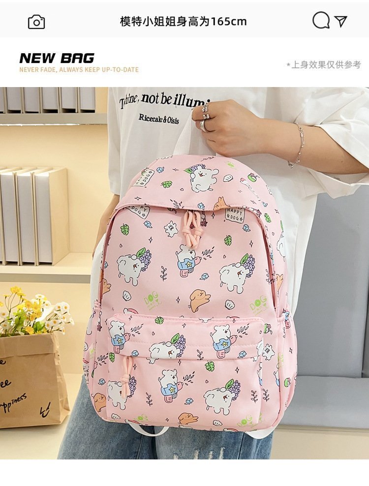 Vapetix Free Size-Free Size Japanese-style Insta-inspired fresh and cute girl dual-shoulder bag with large capacity, niche coll – Bild 3