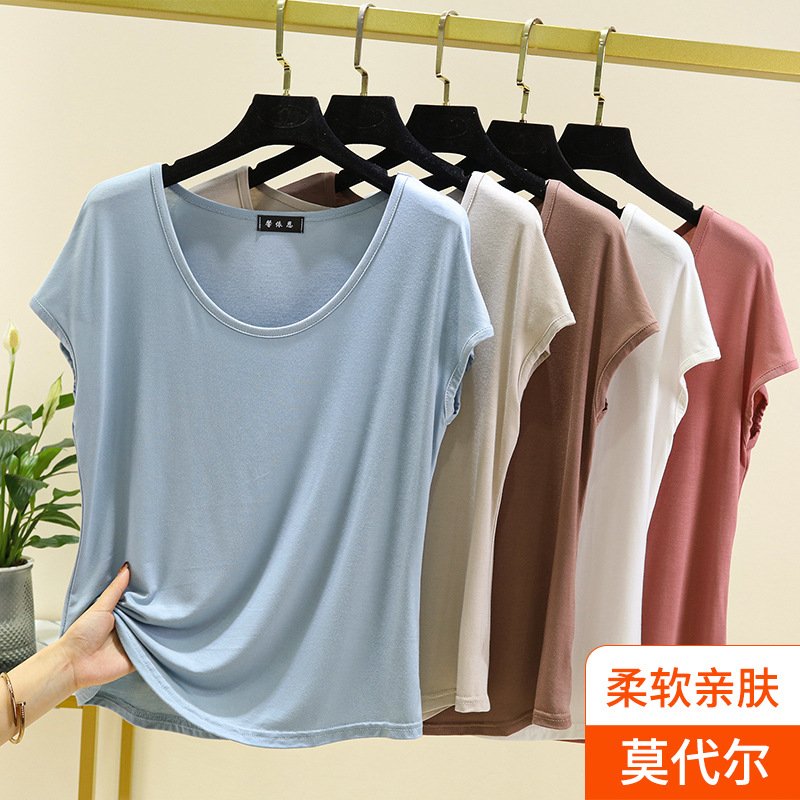 Vapetix M (Recommended 80-110 lbs)-2XL (Recommended for 150-170 lbs) Relaxed Modal Sleeveless Top for Women, Summer Inner Thin Tank Top, Plus Size Casual Top, Versatile