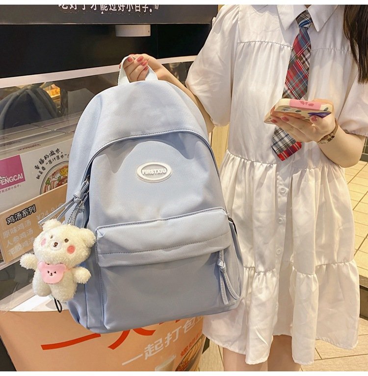 Vapetix Free Size-Free Size Original Host, Japanese Style School Bag for Girls, Korean Version, Junior High and High School Stu – Bild 4