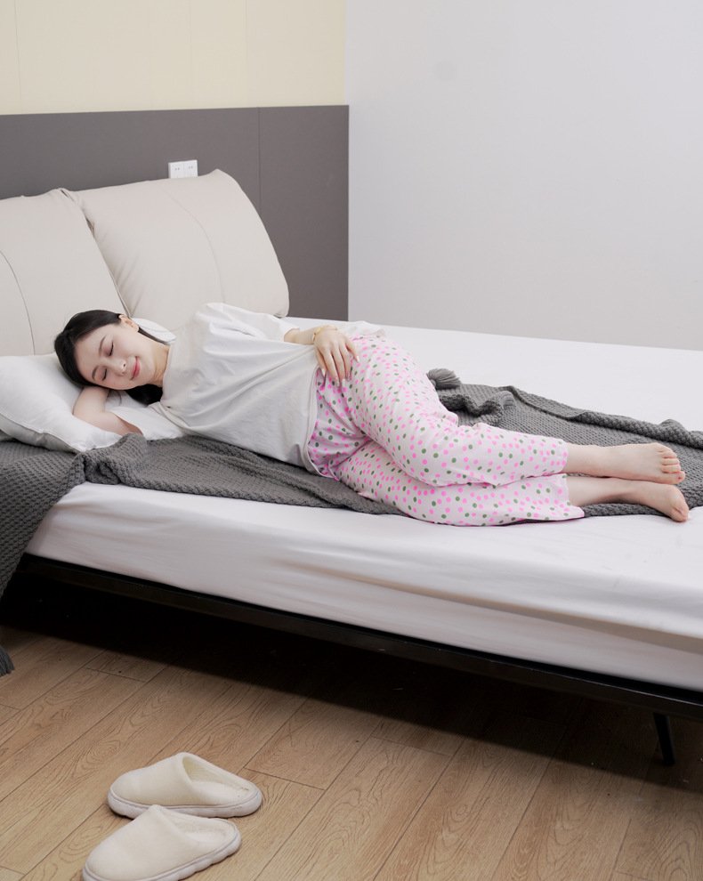 Vapetix XL-XXXL Women's Pure Cotton Home Pants Sleep Pants Loose Plus Size Fat Big Size Summer Thin 9/10 Inseam Air – Bild 5