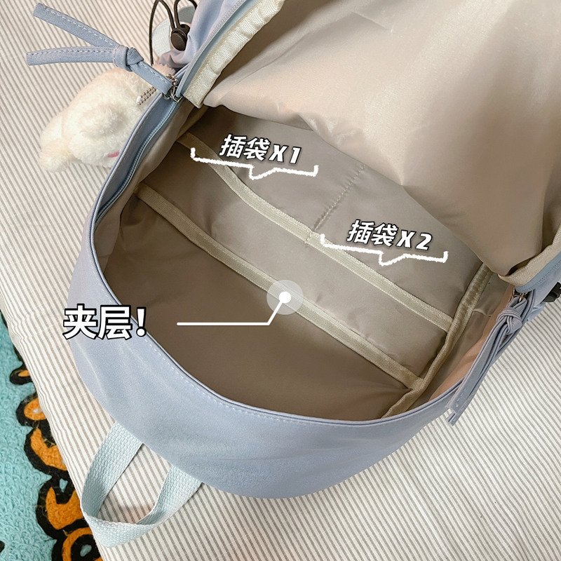Vapetix Free Size-Free Size Original Host, Japanese Style School Bag for Girls, Korean Version, Junior High and High School Stu – Bild 8