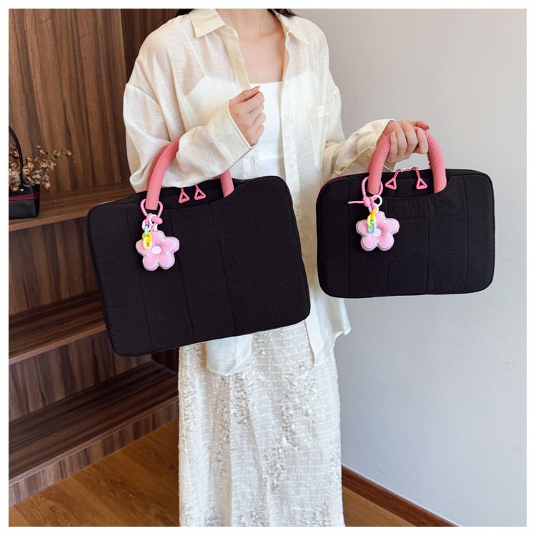 Vapetix With accessories-Without accessories 2025 Fashion Handheld Square Makeup Bag with Large Capacity Portable Storage Bag Travel Storage Bag – Bild 8