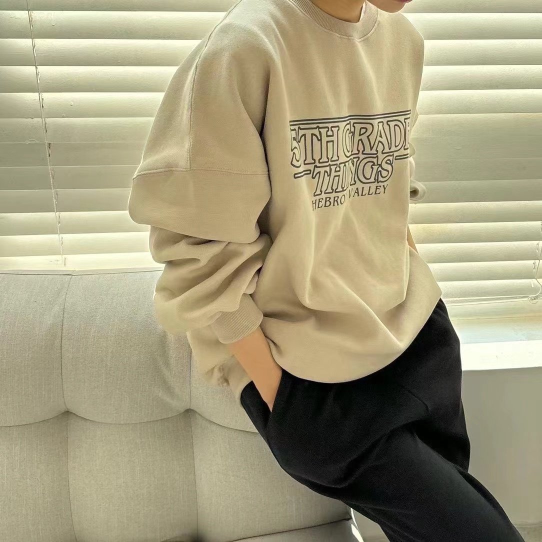 Vapetix M-2XL Korean new style hoodie, 320g of cotton blend with milk silk, 420g of silver fox fur, round neck lo – Bild 4